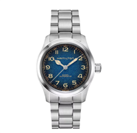 Orologio Hamilton Khaki Field Mechanical Officer in Acciaio H70405140